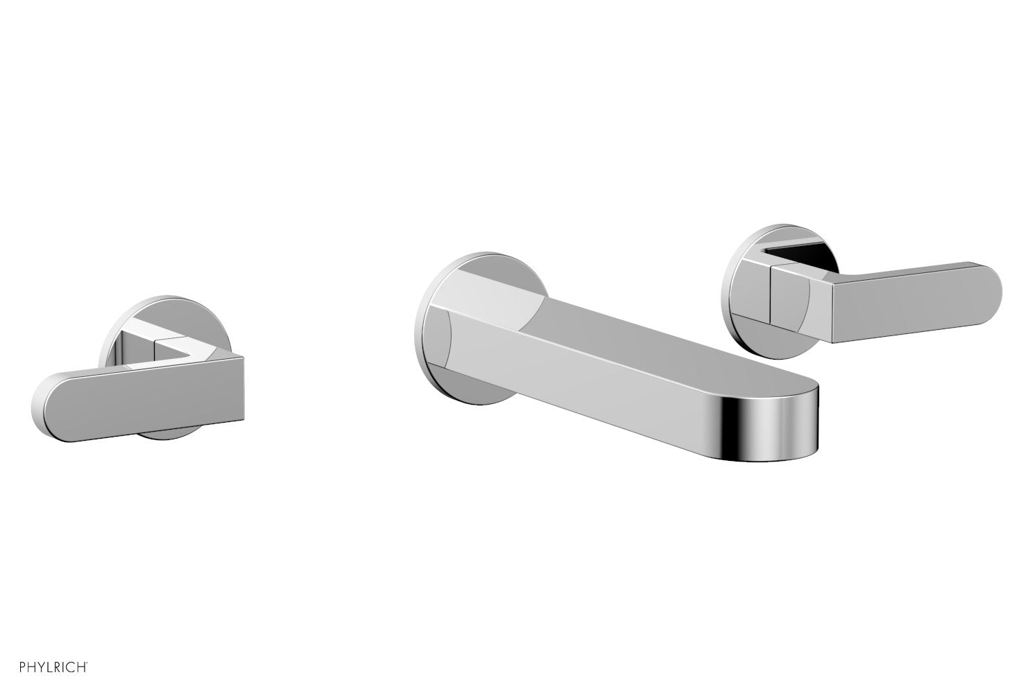 ROND Wall Lavatory Set - Lever Handles 183-12 — thumbnail 2