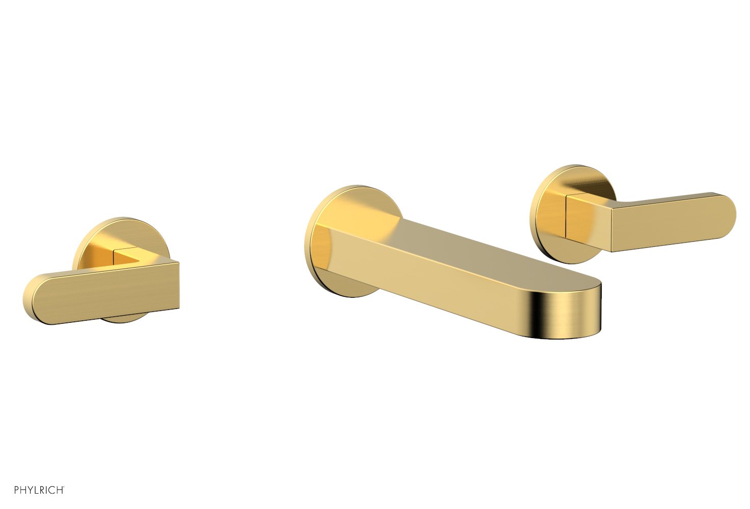 ROND Wall Lavatory Set - Lever Handles 183-12 — image 1