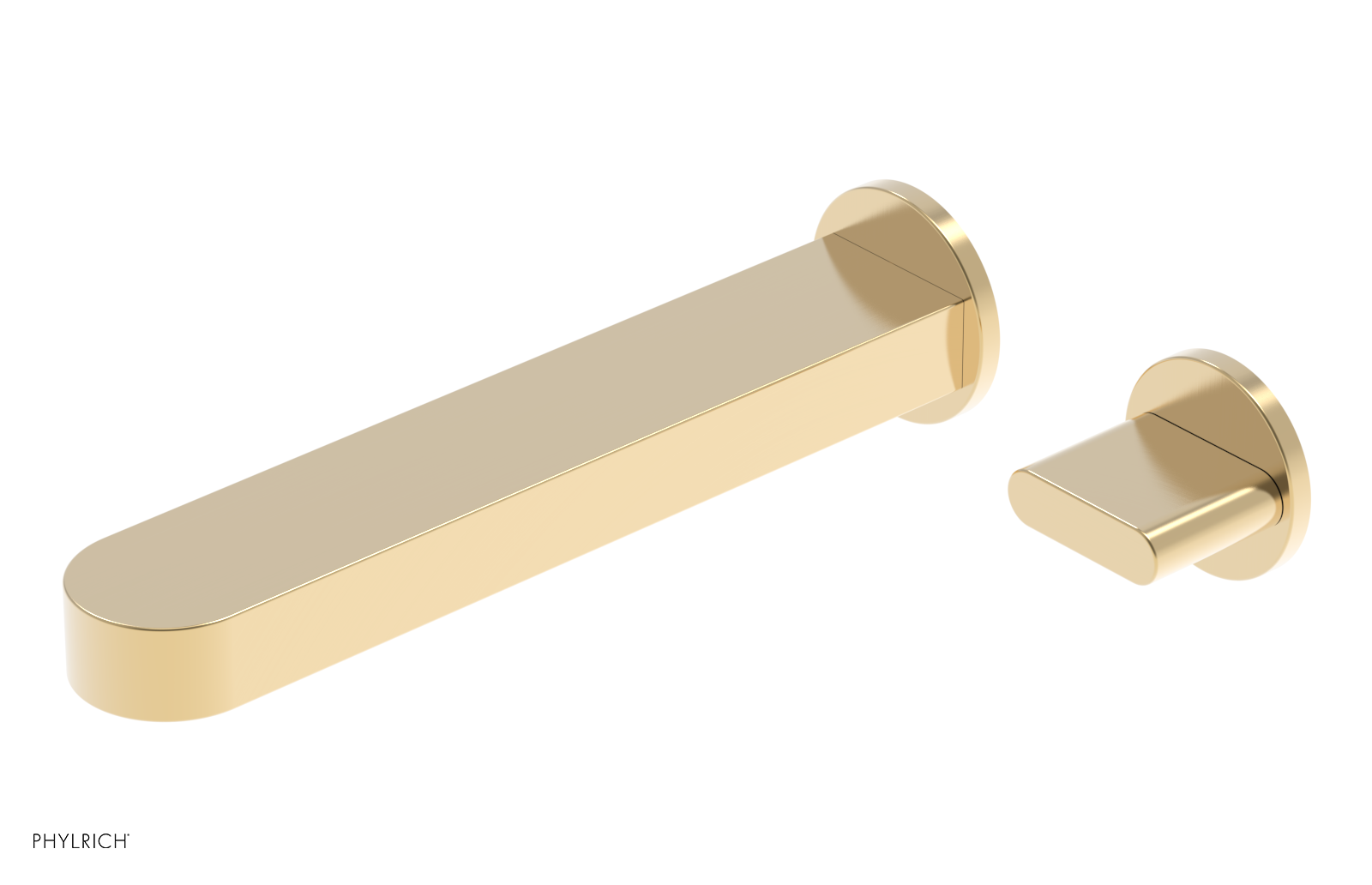 ROND - 10" Single Cross Handle Wall Lavatory Set 183-15-10 — thumbnail 2