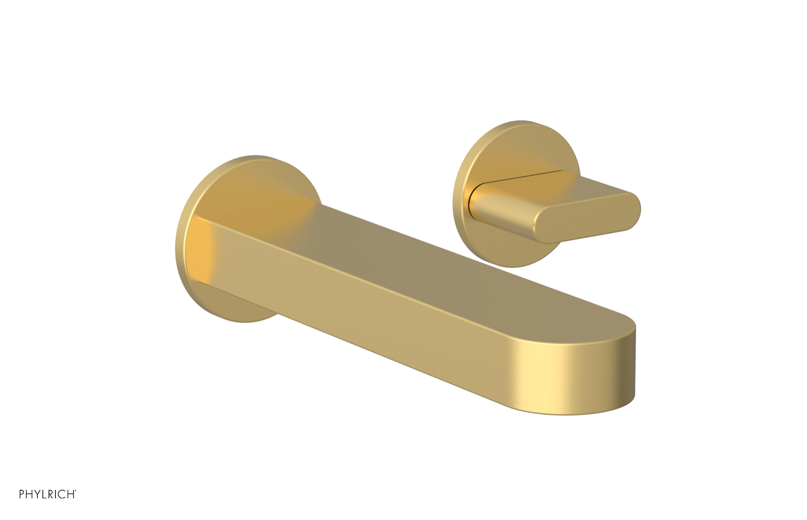 ROND Single Handle Wall Lavatory Set - Blade Handles 183-15 — image 1