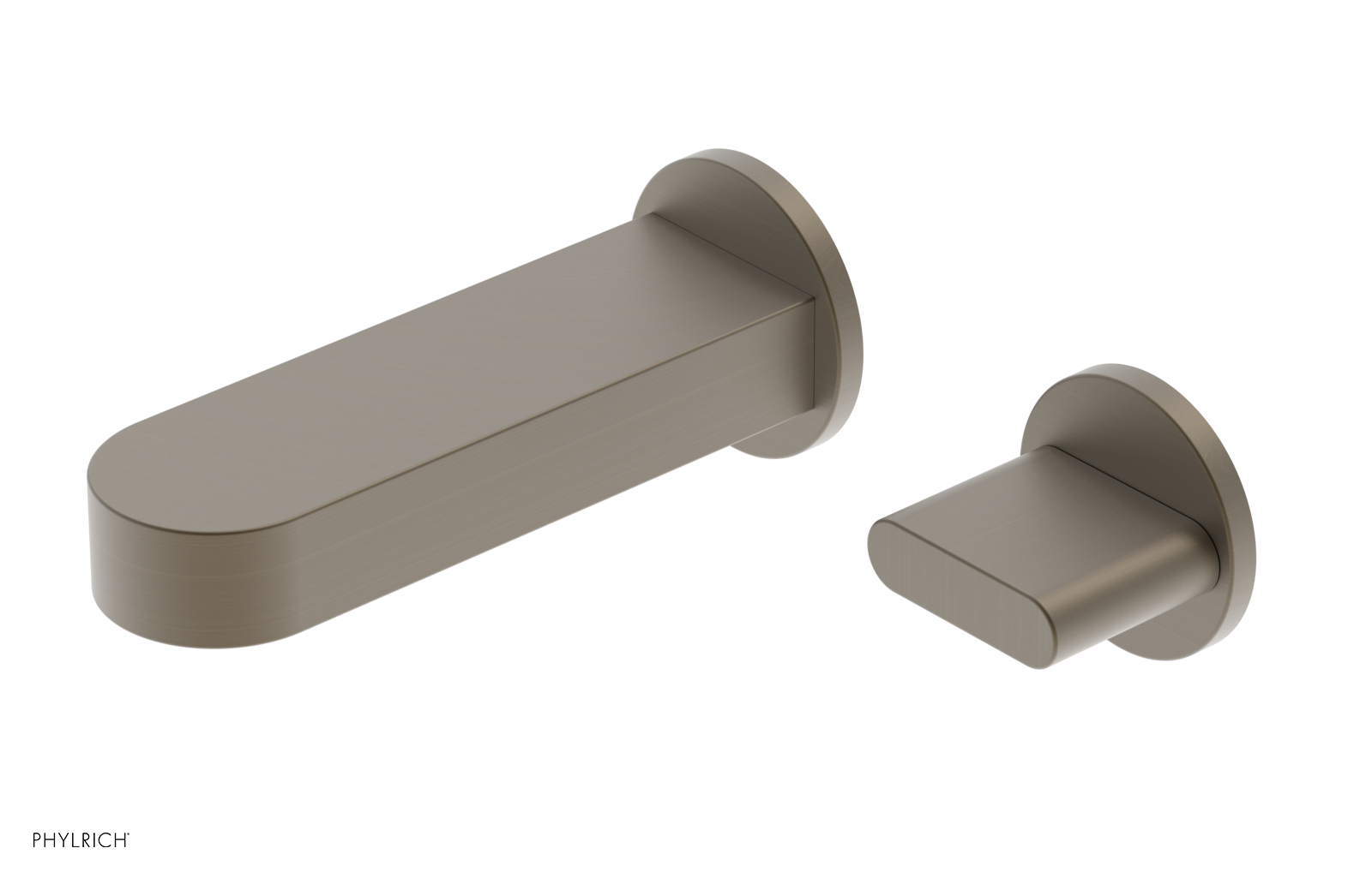 ROND - 6" Single Cross Handle Wall Lavatory Set 183-15-6