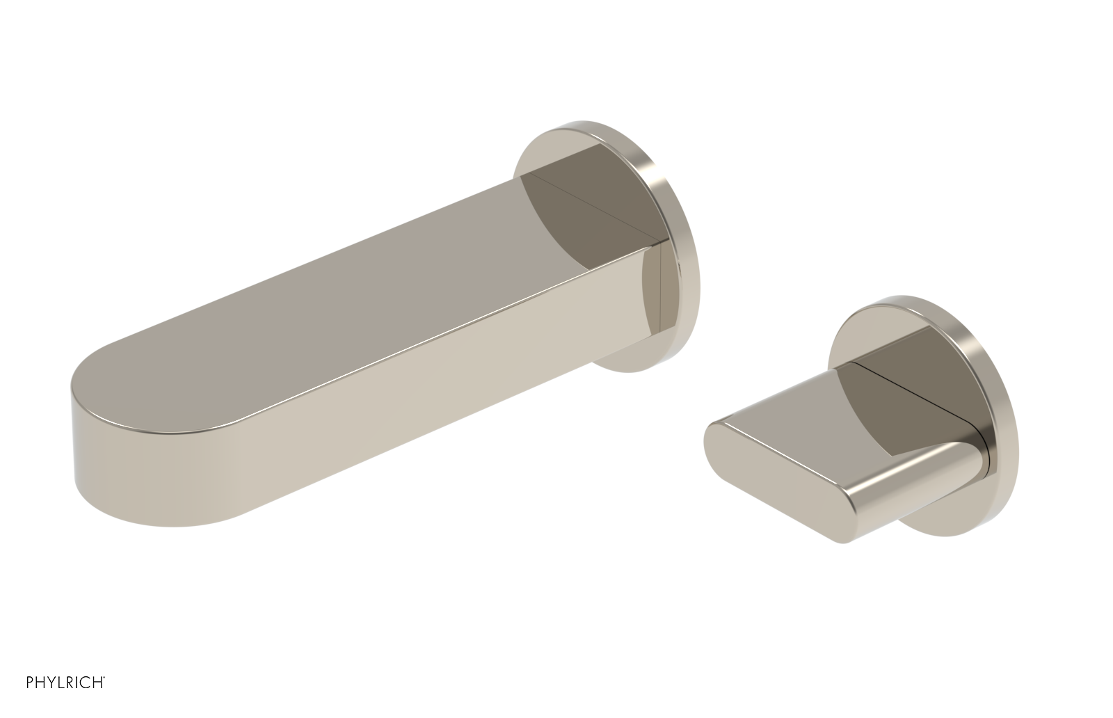 ROND - 6" Single Cross Handle Wall Lavatory Set 183-15-6 — thumbnail 3