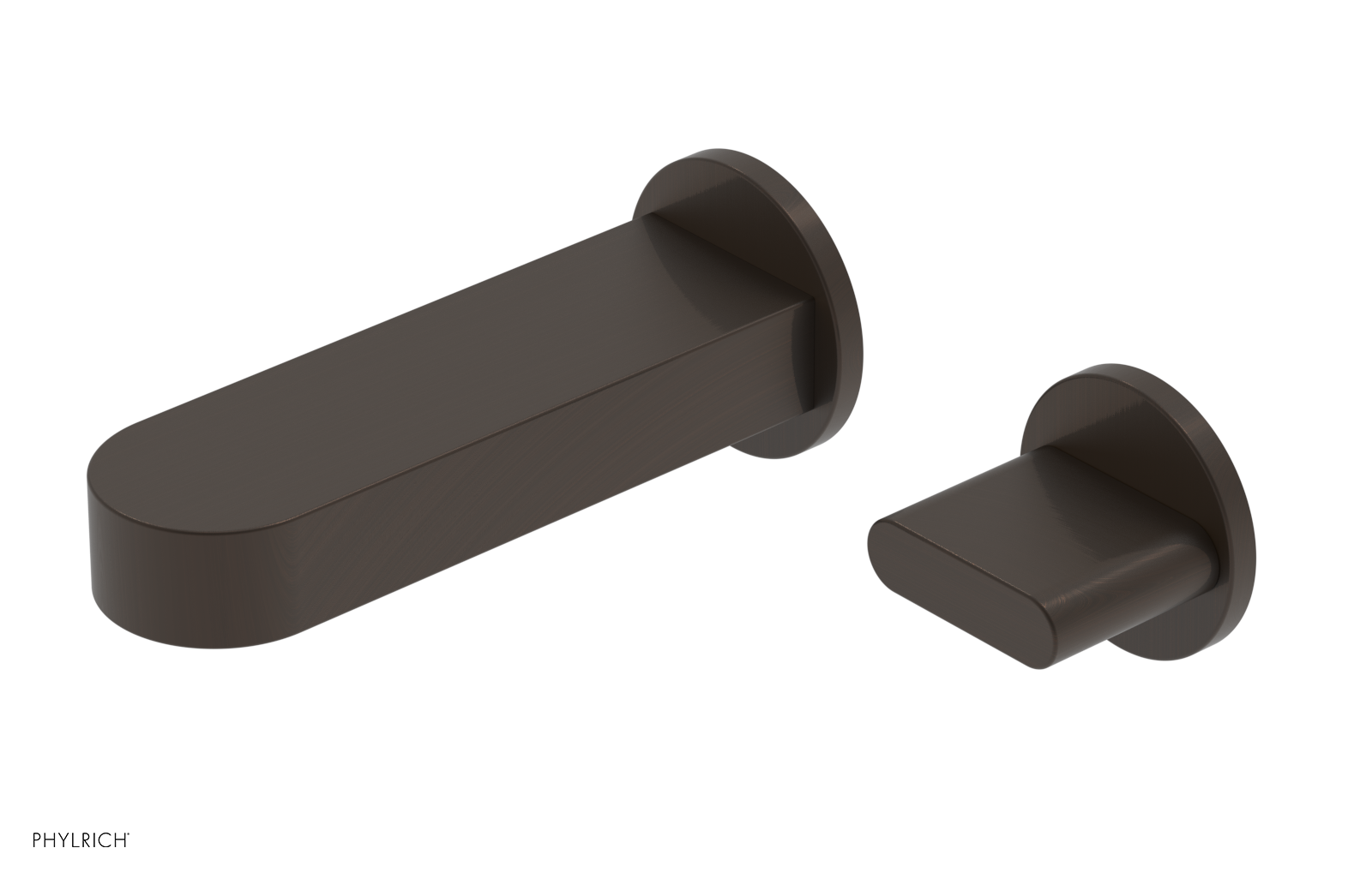 ROND - 6" Single Cross Handle Wall Lavatory Set 183-15-6