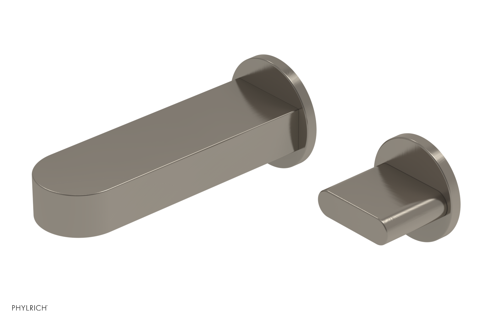 ROND - 6" Single Cross Handle Wall Lavatory Set 183-15-6 — image 1