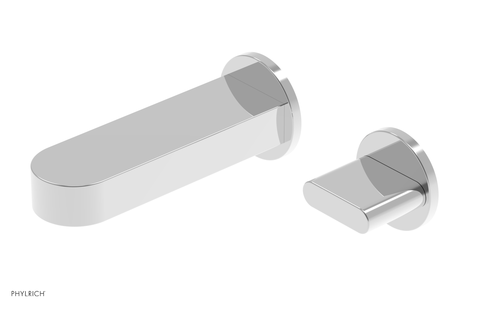 ROND - 6" Single Cross Handle Wall Lavatory Set 183-15-6 — image 1