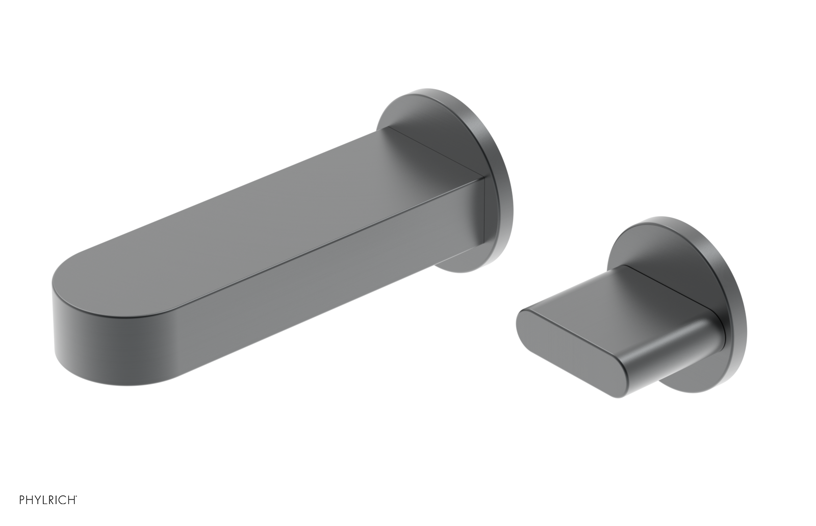 ROND - 6" Single Cross Handle Wall Lavatory Set 183-15-6