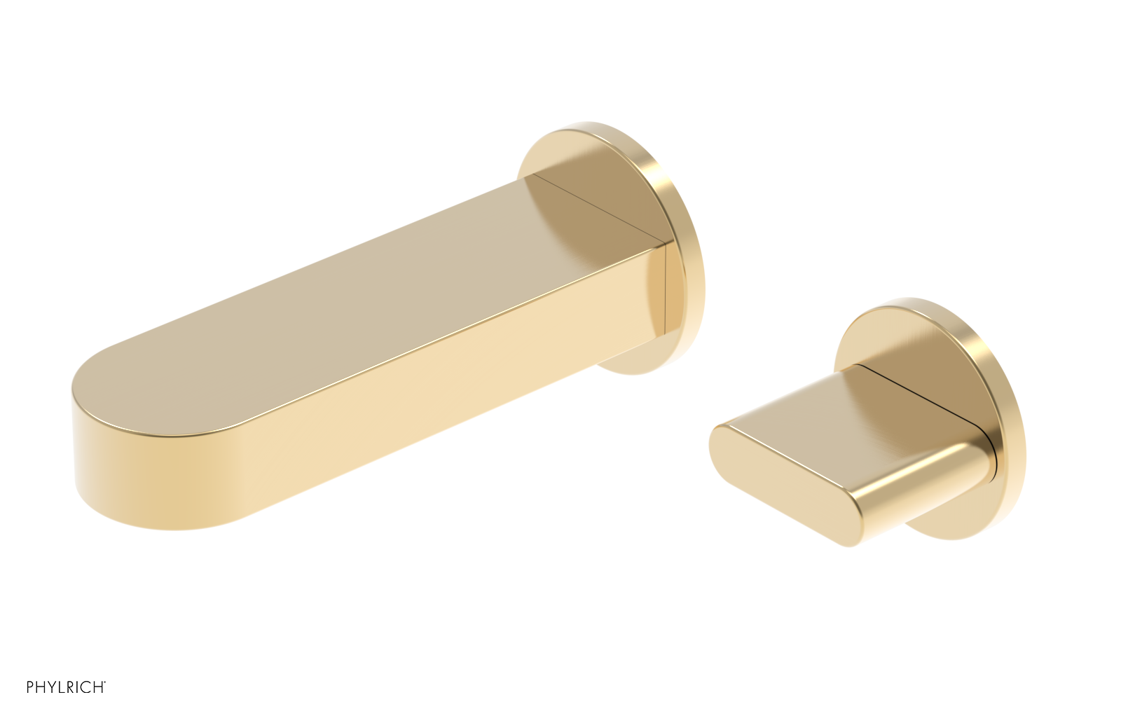 ROND - 6" Single Cross Handle Wall Lavatory Set 183-15-6 — thumbnail 2