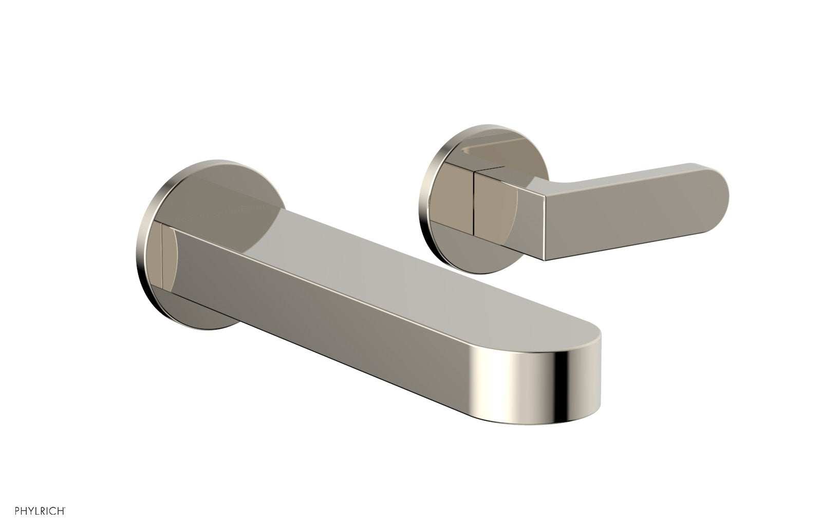 ROND Single Handle Wall Lavatory Set - Lever Handles 183-16