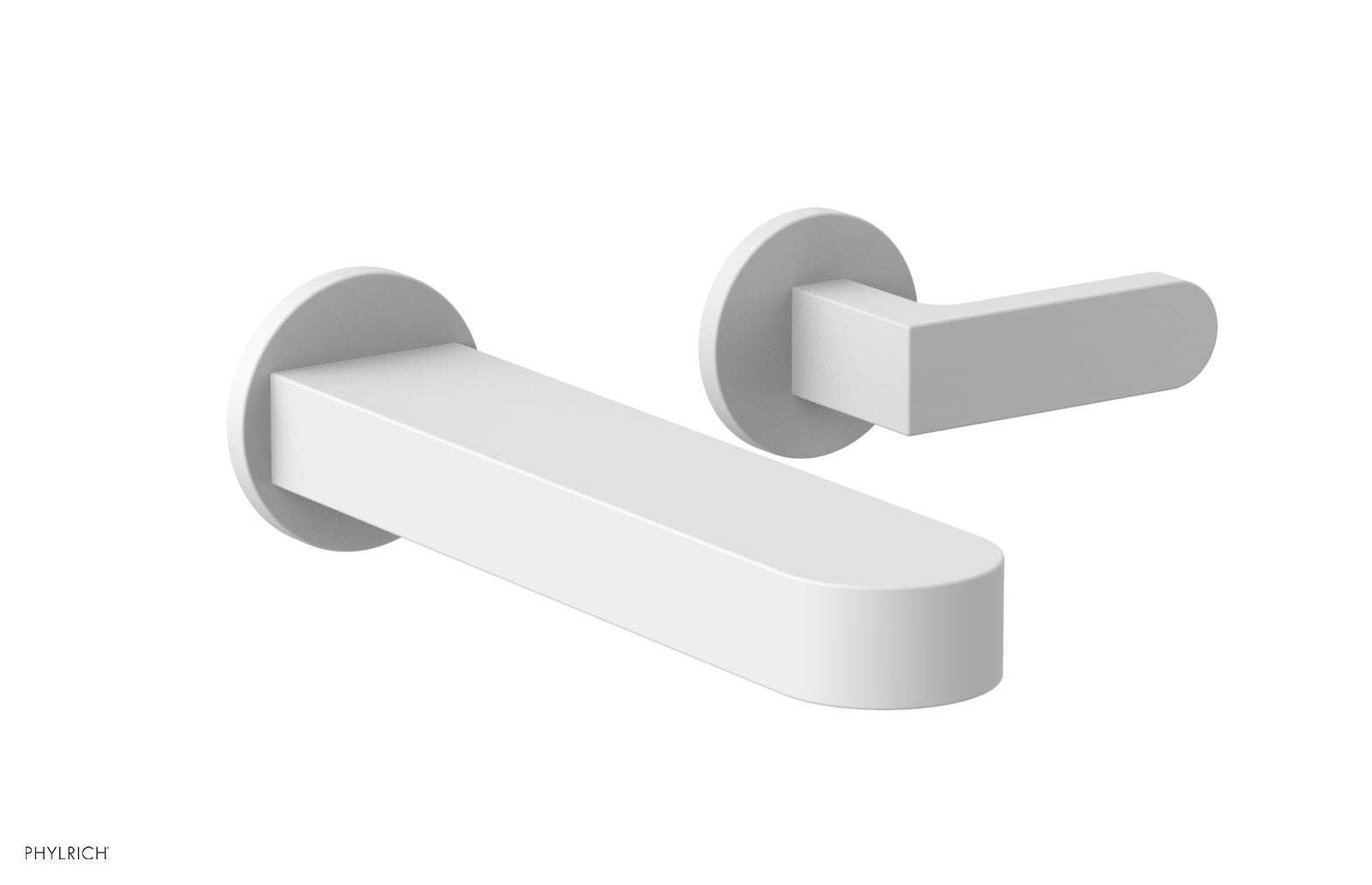 ROND Single Handle Wall Lavatory Set - Lever Handles 183-16