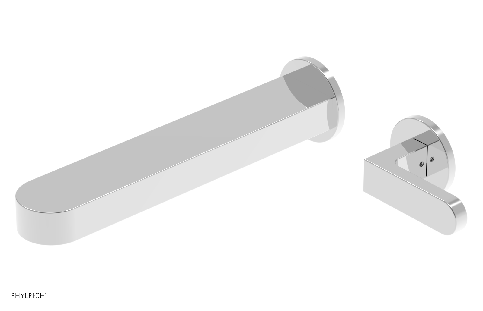 ROND - 10" Single Lever Handle Wall Lavatory Set 183-16-10