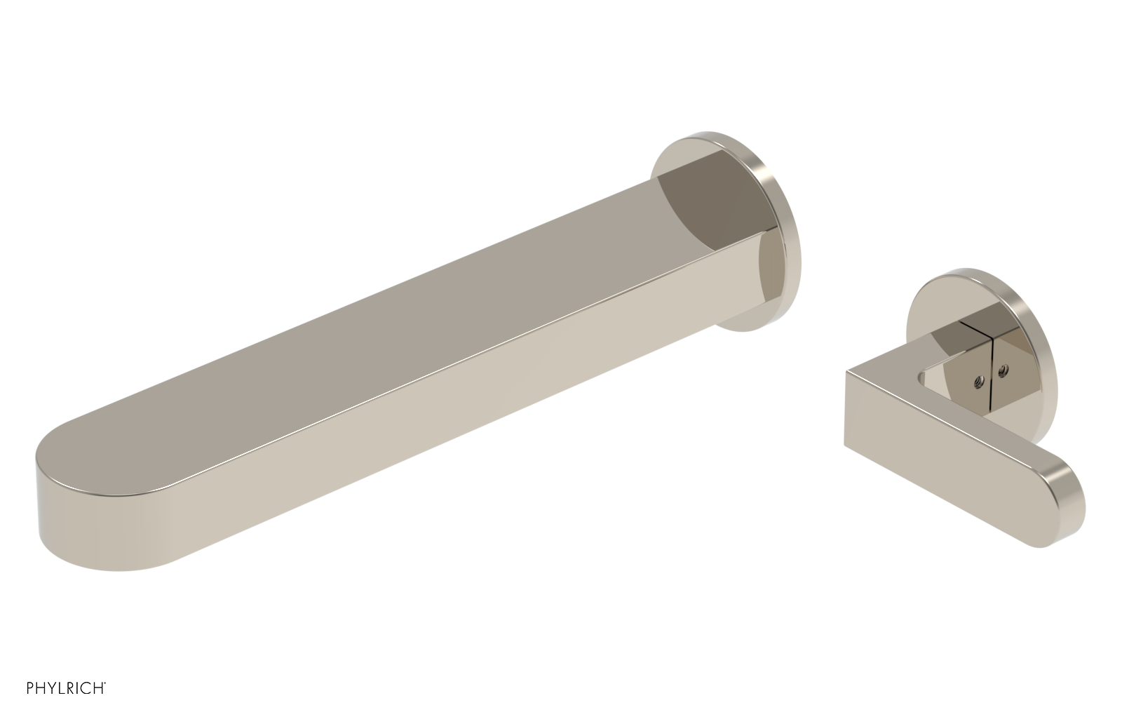 ROND - 10" Single Lever Handle Wall Lavatory Set 183-16-10 — thumbnail 3