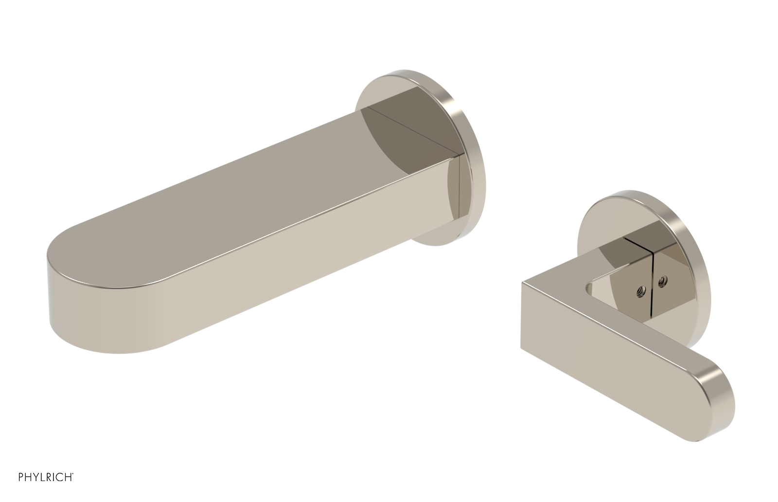 ROND - 6" Single Lever Handle Wall Lavatory Set 183-16-6