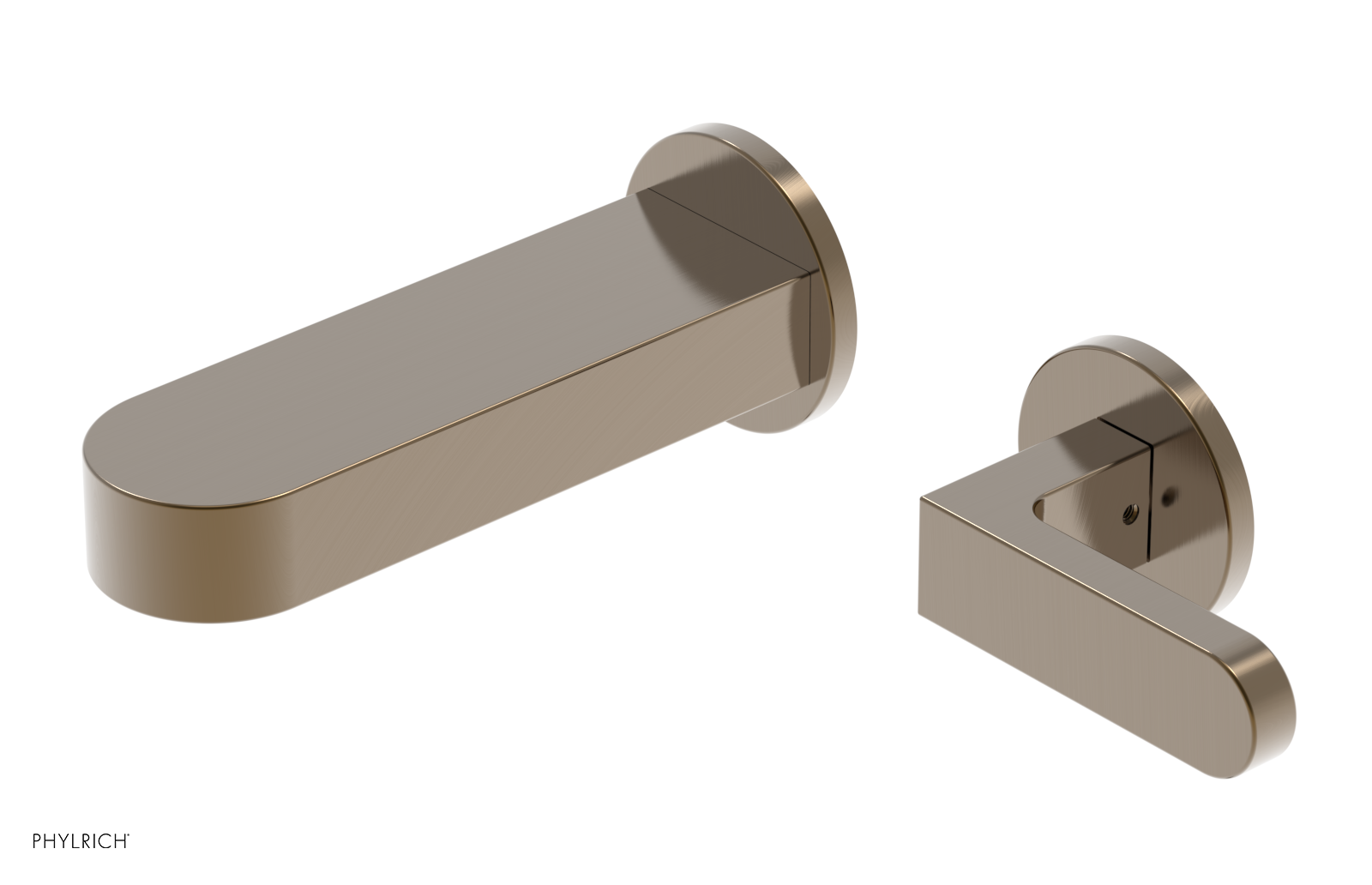 ROND - 6" Single Lever Handle Wall Lavatory Set 183-16-6