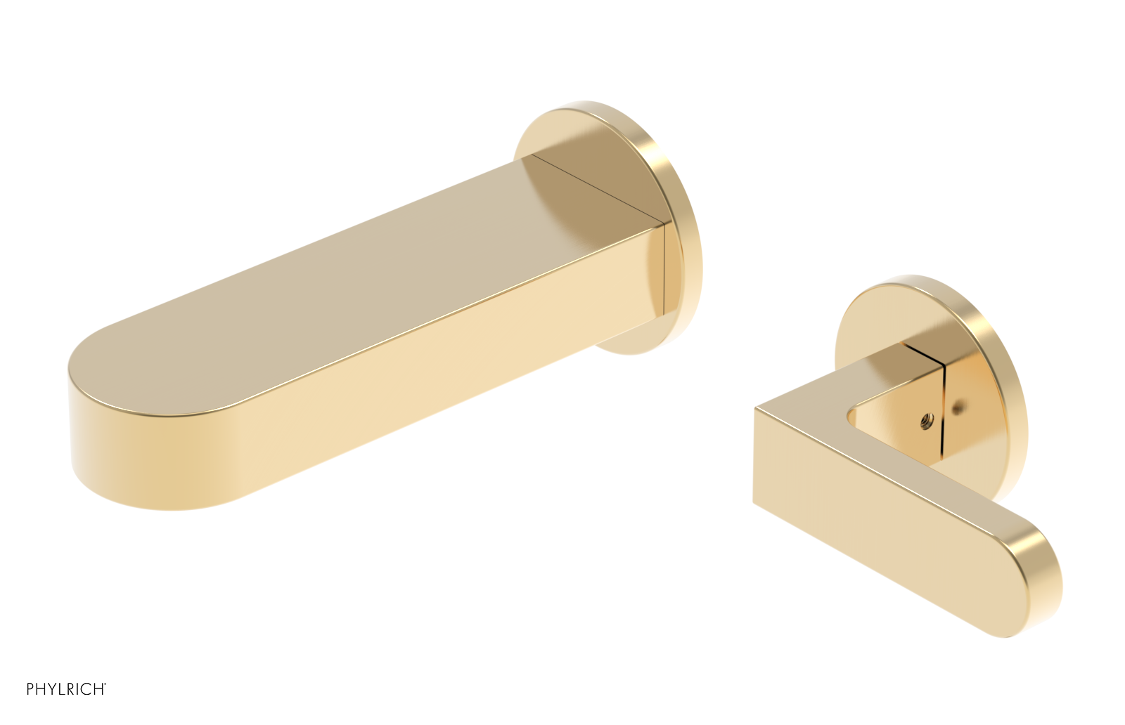 ROND - 6" Single Lever Handle Wall Lavatory Set 183-16-6 — thumbnail 2