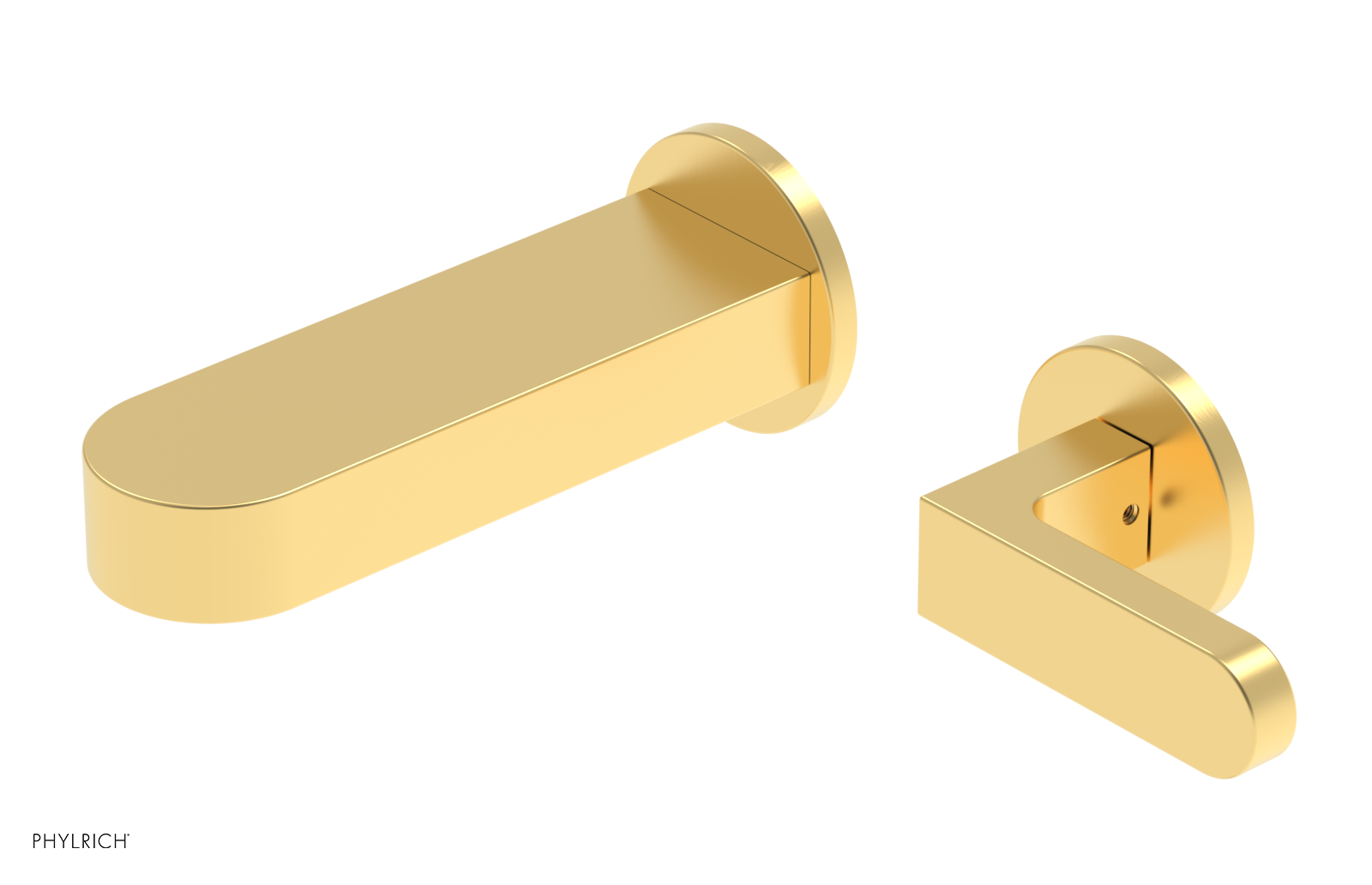 ROND - 6" Single Lever Handle Wall Lavatory Set 183-16-6 — image 1