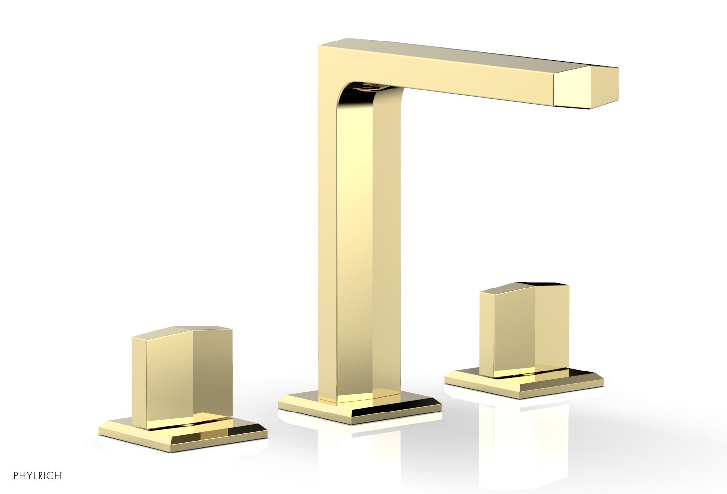 DIAMA Widespread Faucet - Blade Handles 6-3/4" Height 184-01 — image 1