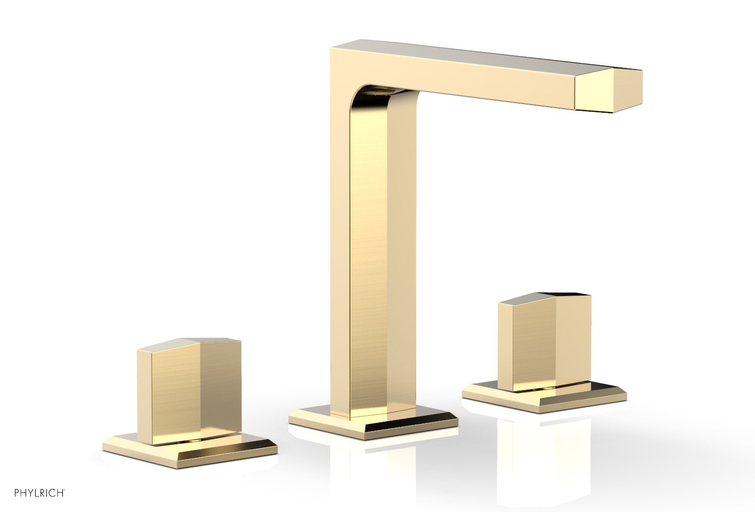 DIAMA Widespread Faucet - Blade Handles 6-3/4" Height 184-01 — image 1