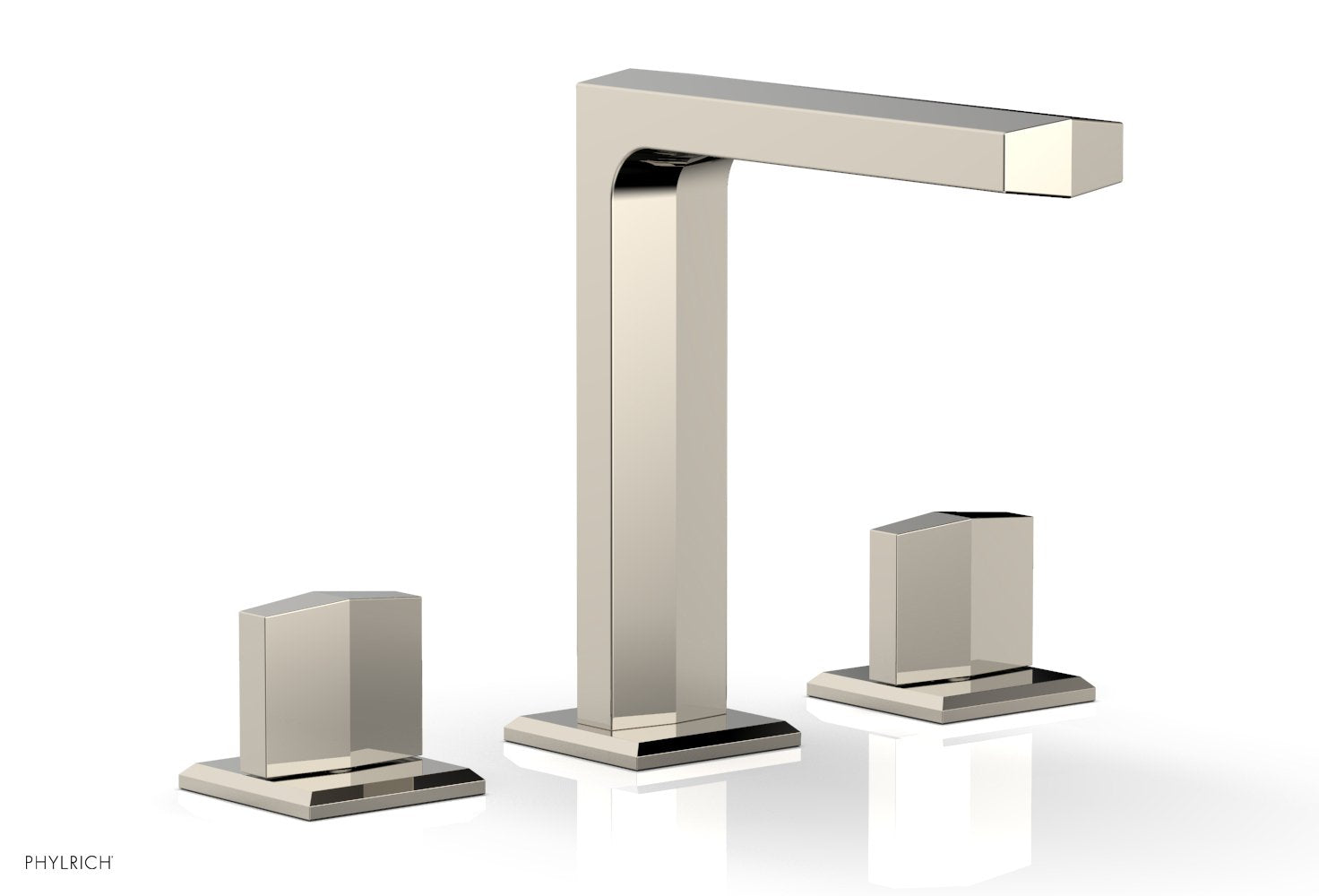 DIAMA Widespread Faucet - Blade Handles 6-3/4" Height 184-01