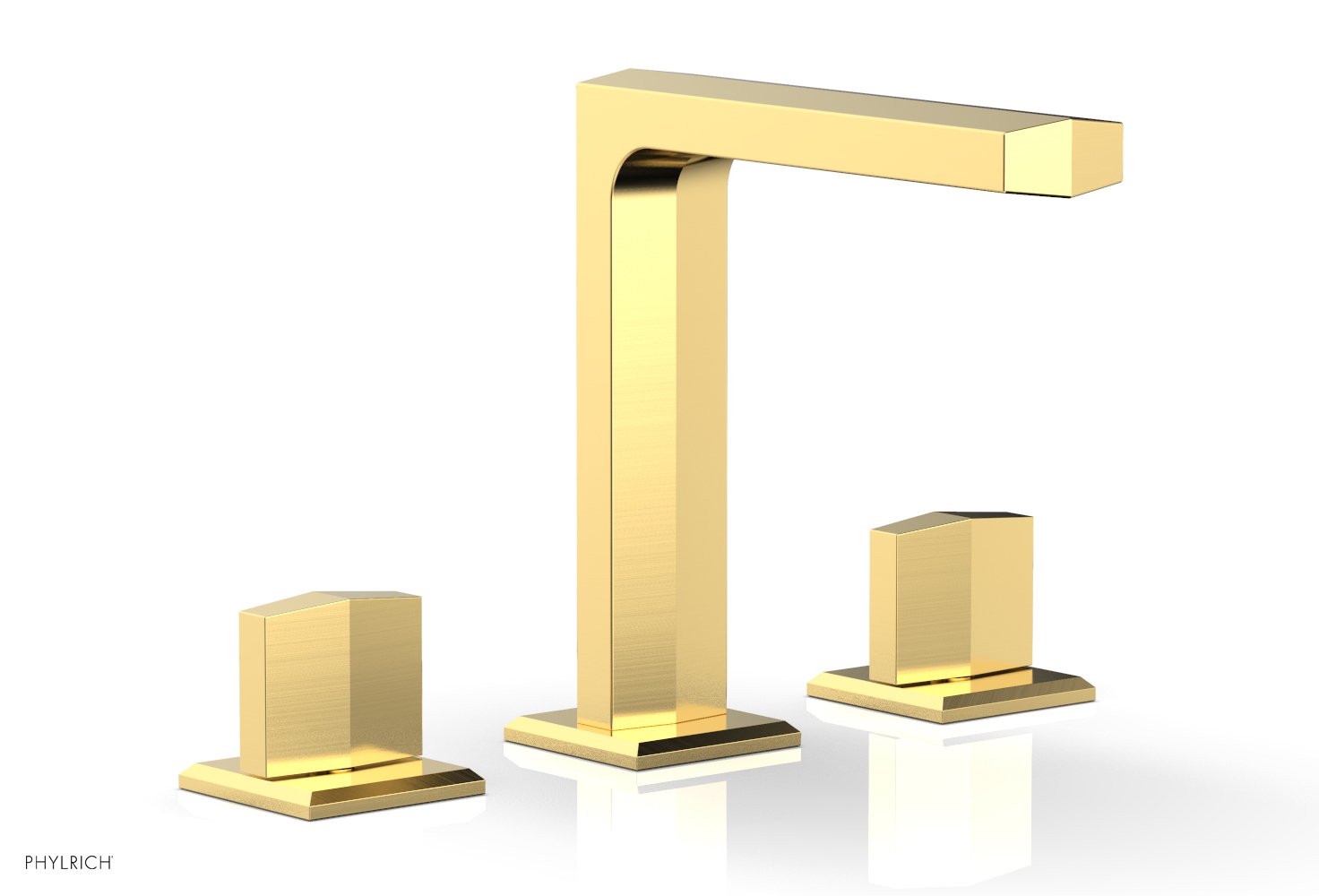 DIAMA Widespread Faucet - Blade Handles 6-3/4" Height 184-01