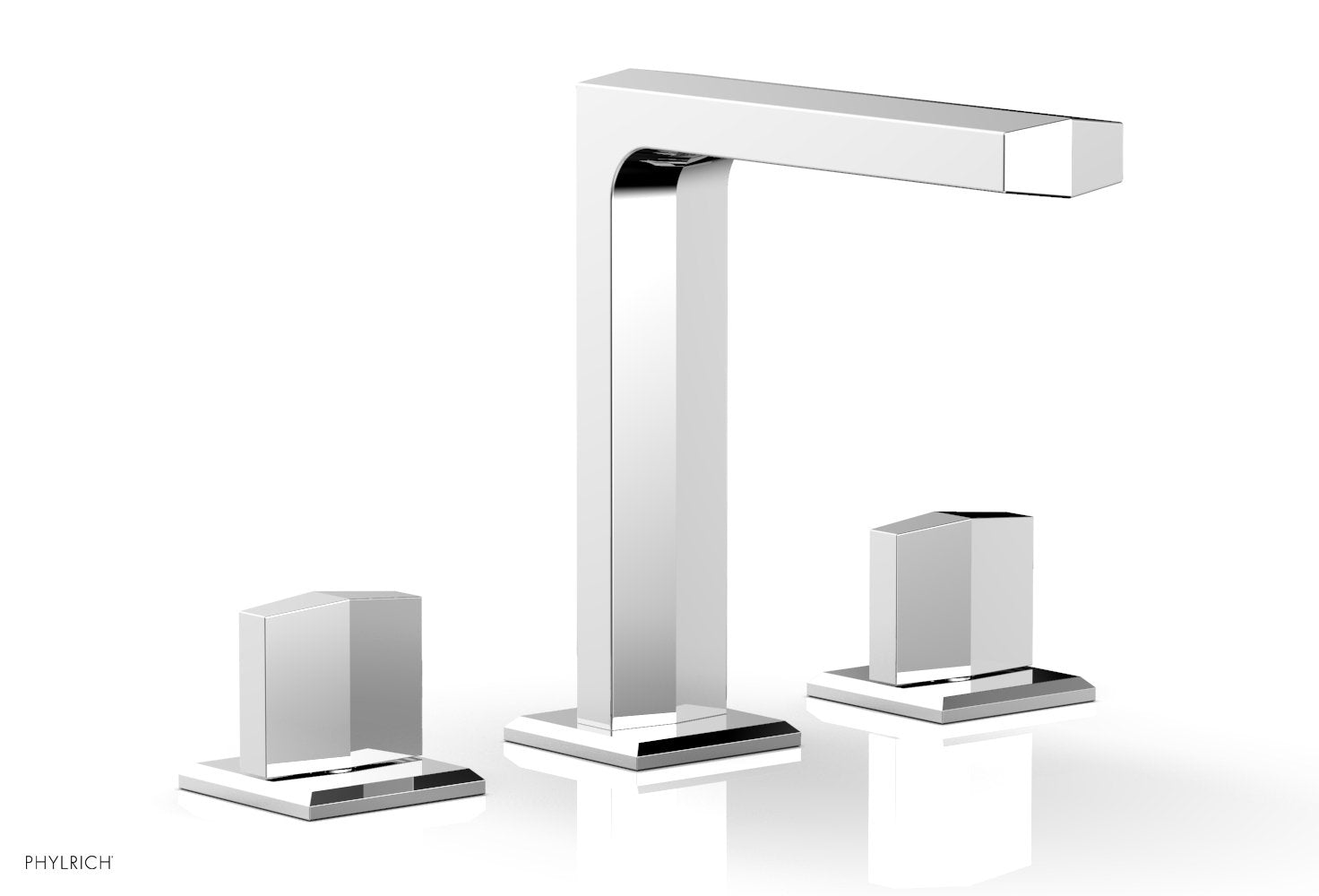 DIAMA Widespread Faucet - Blade Handles 6-3/4" Height 184-01 — image 1