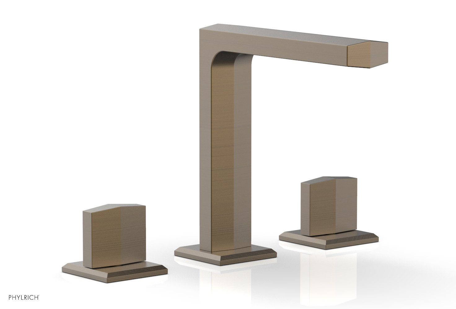 DIAMA Widespread Faucet - Blade Handles 6-3/4" Height 184-01