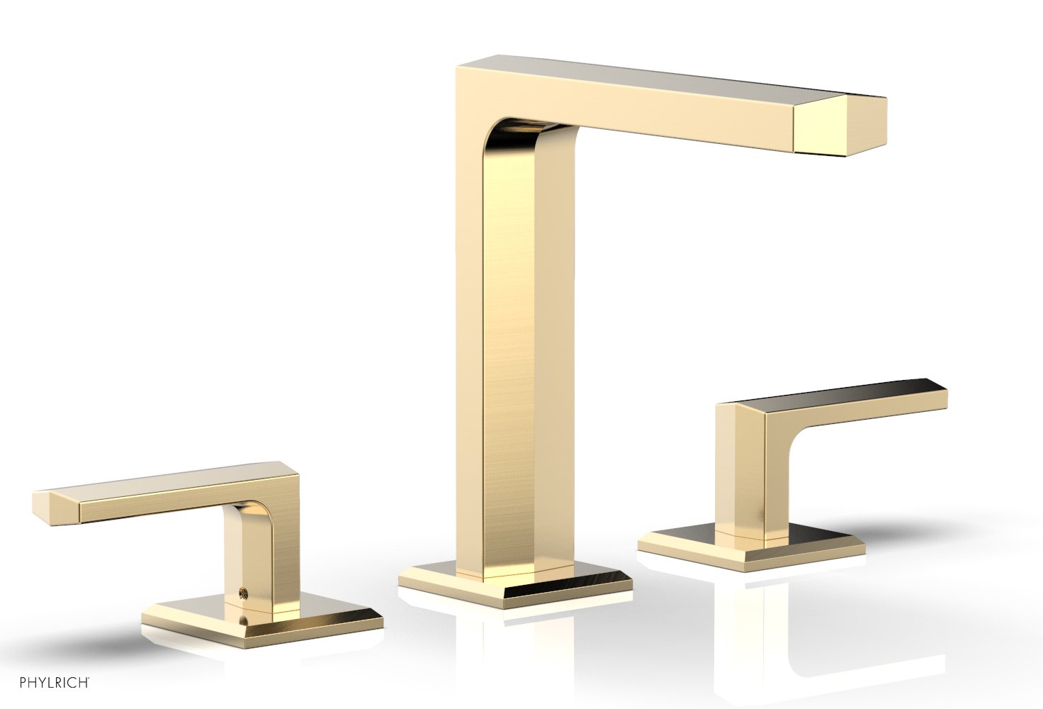 DIAMA Widespread Faucet - Lever Handles 6-3/4" Height 184-02