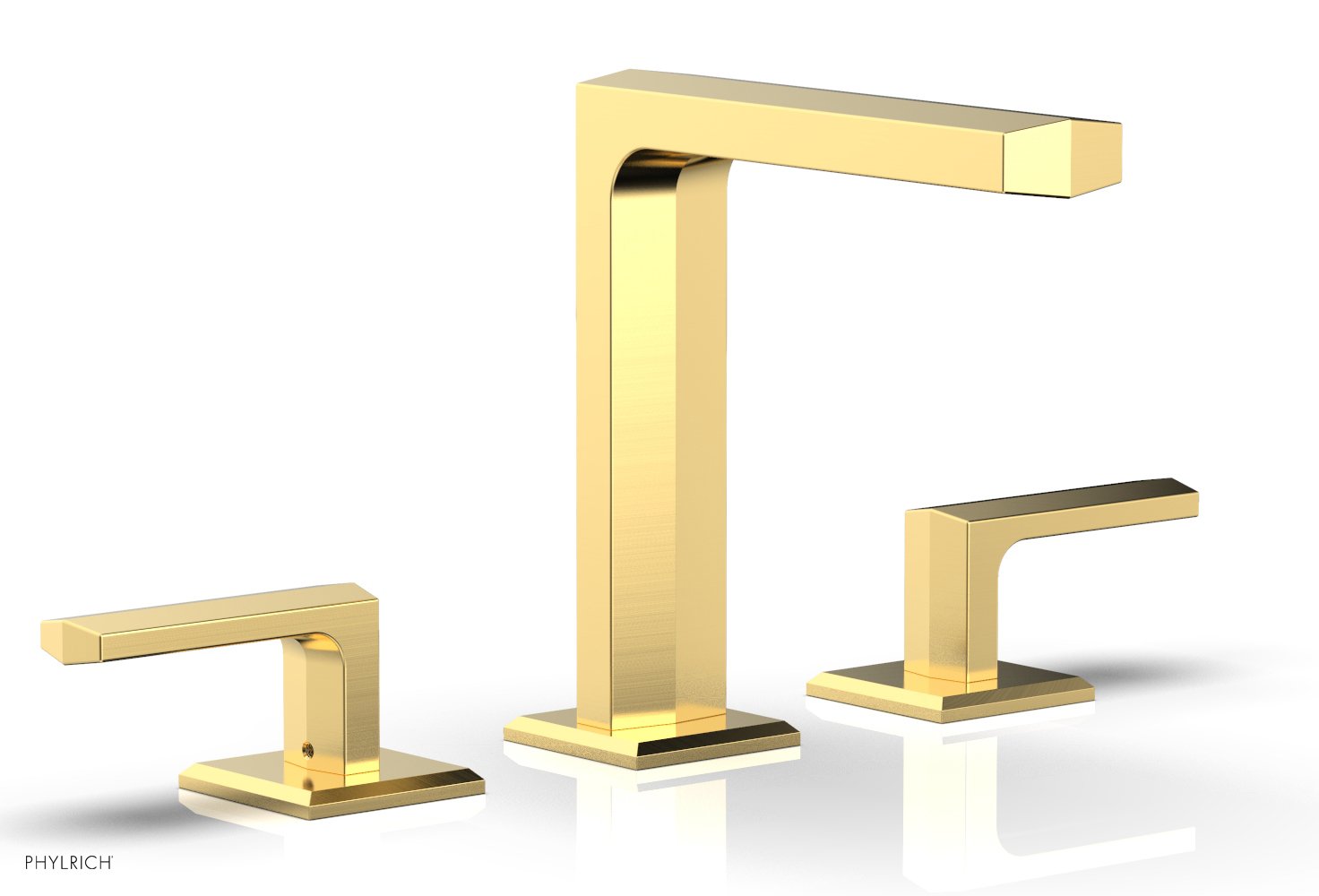 DIAMA Widespread Faucet - Lever Handles 6-3/4" Height 184-02 — image 1