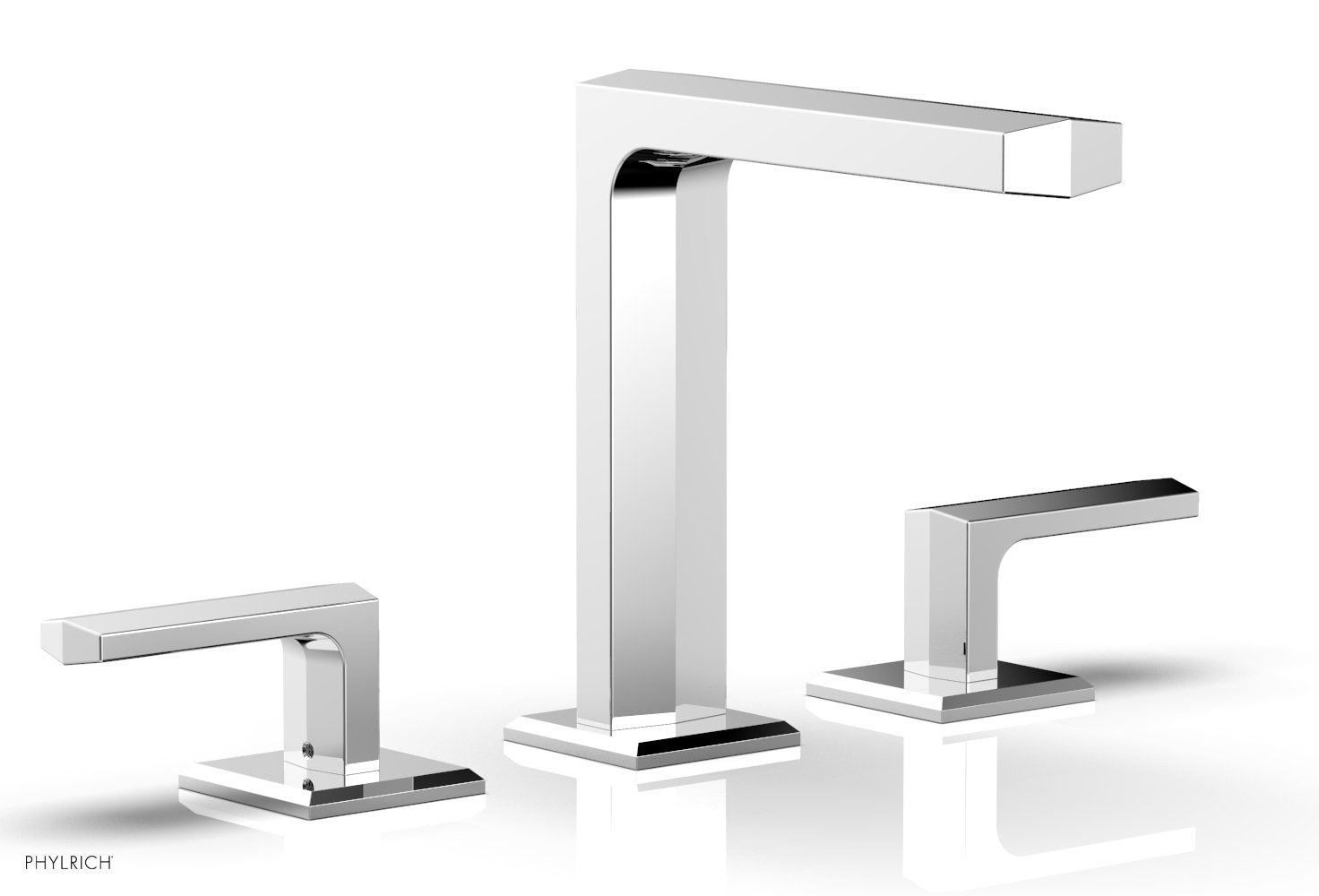 DIAMA Widespread Faucet - Lever Handles 6-3/4" Height 184-02