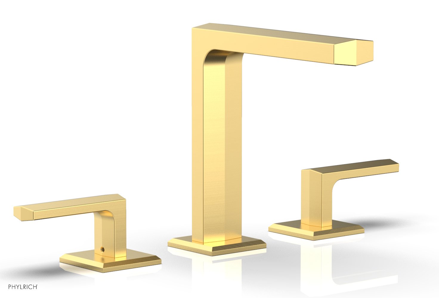 DIAMA Widespread Faucet - Lever Handles 6-3/4" Height 184-02 — image 1