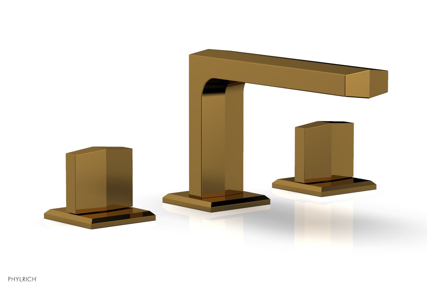 DIAMA Widespread Faucet - Blade Handles Low Spout 184-03