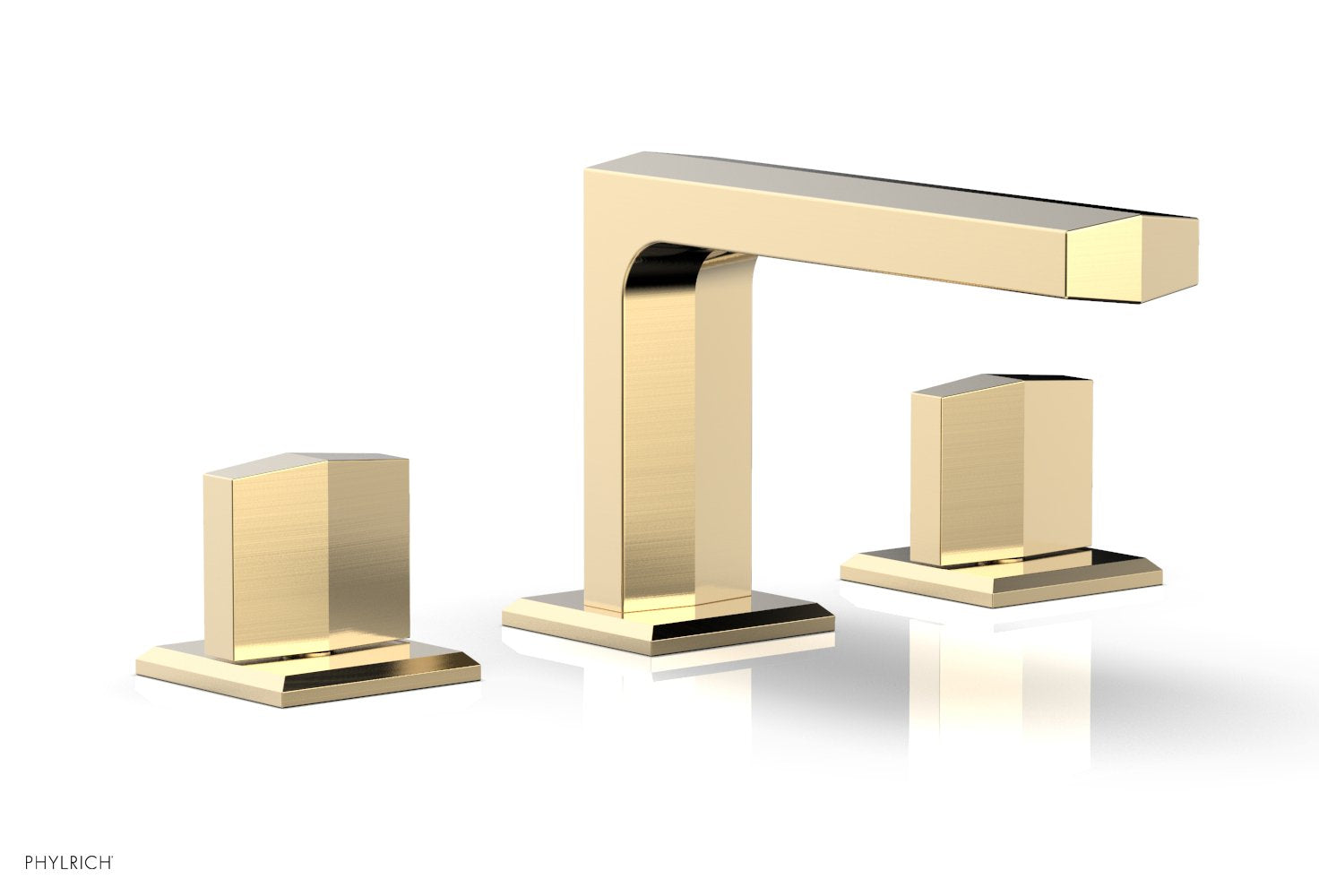 DIAMA Widespread Faucet - Blade Handles Low Spout 184-03