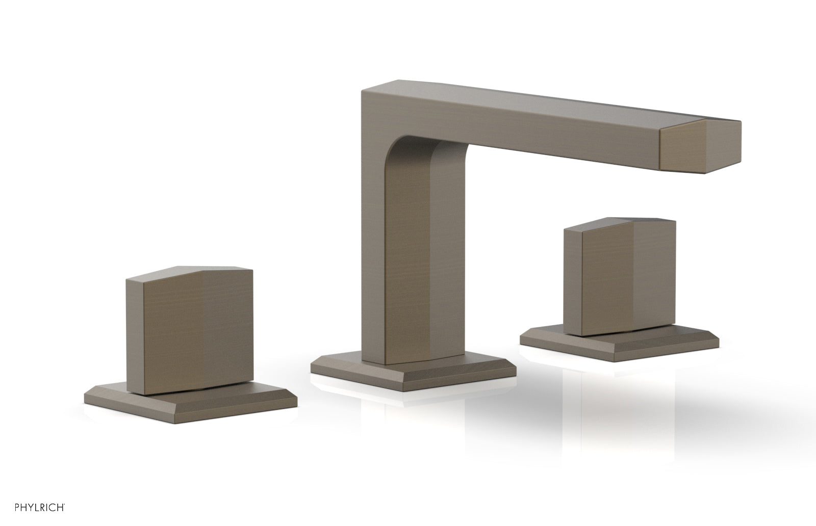 DIAMA Widespread Faucet - Blade Handles Low Spout 184-03