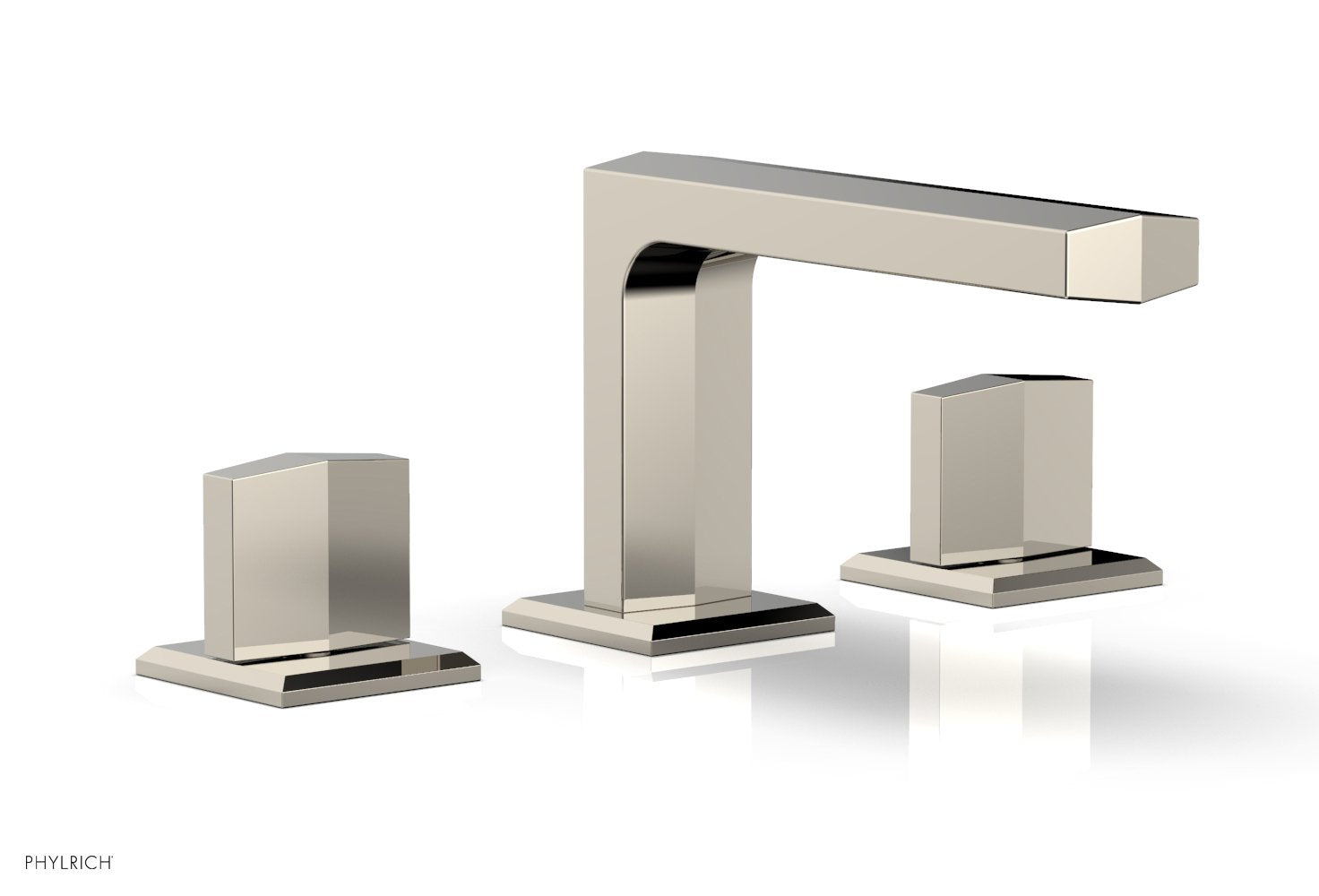 DIAMA Widespread Faucet - Blade Handles Low Spout 184-03