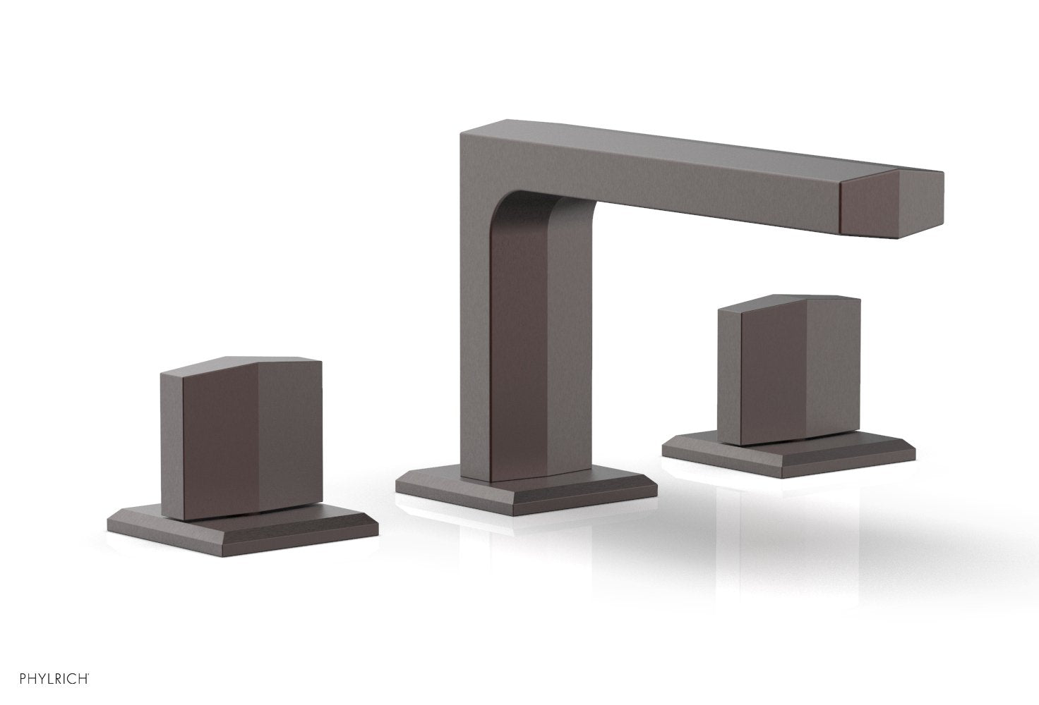 DIAMA Widespread Faucet - Blade Handles Low Spout 184-03 — image 1