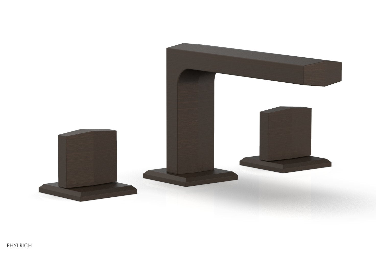 DIAMA Widespread Faucet - Blade Handles Low Spout 184-03 — image 1