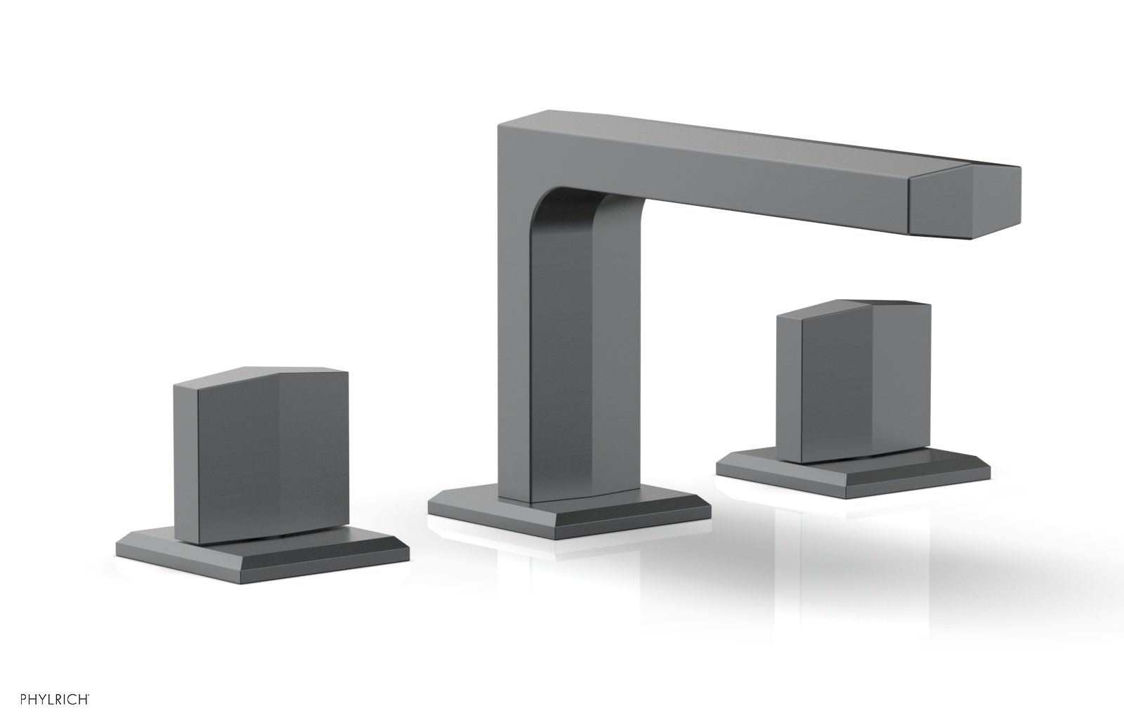 DIAMA Widespread Faucet - Blade Handles Low Spout 184-03 — image 1