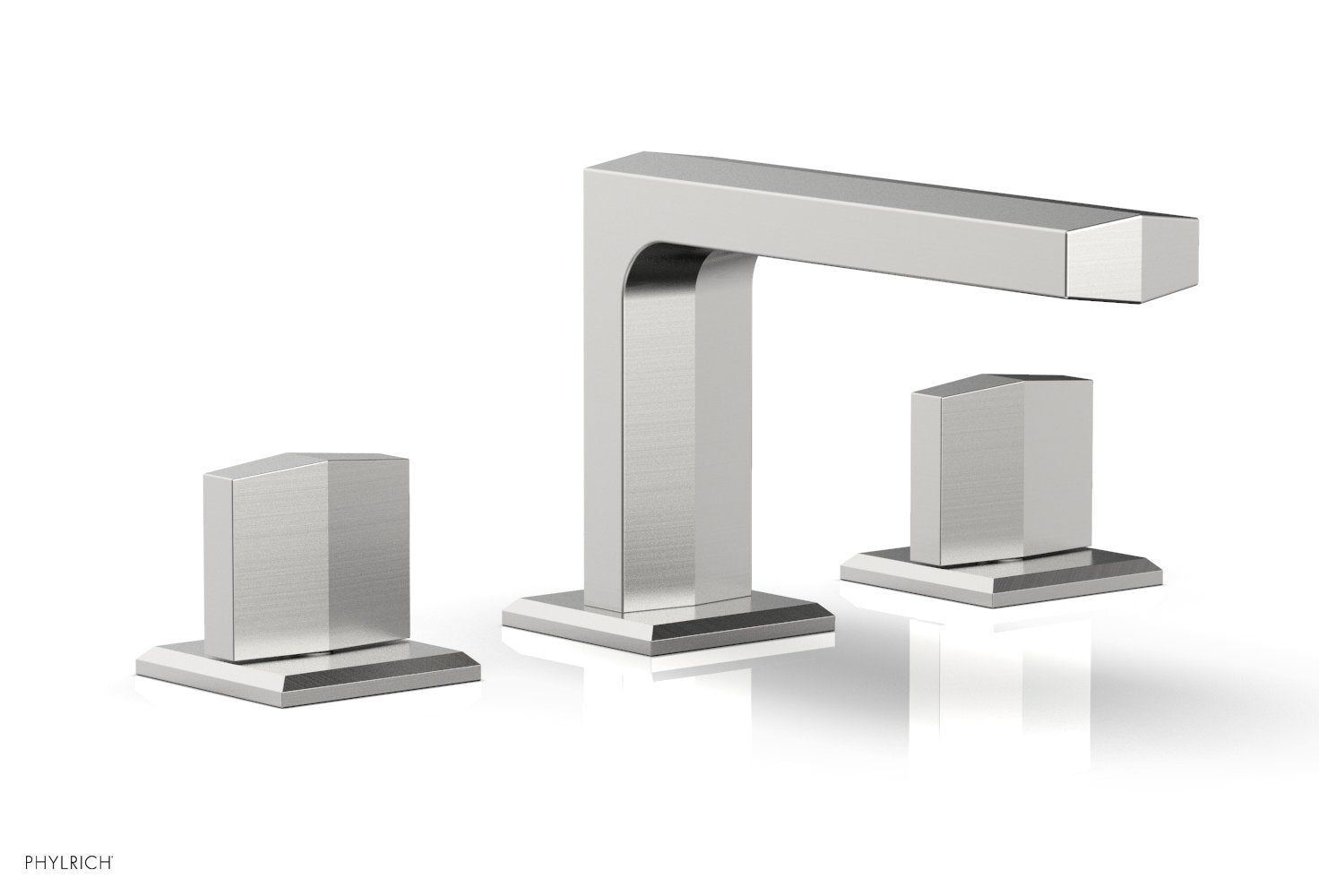 DIAMA Widespread Faucet - Blade Handles Low Spout 184-03 — image 1