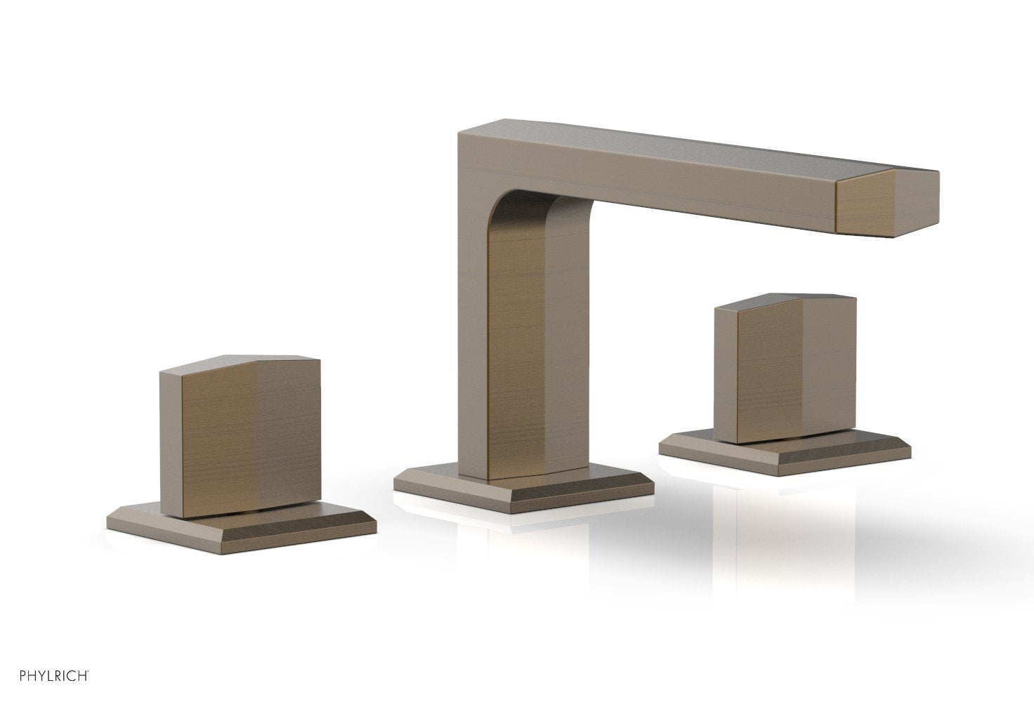 DIAMA Widespread Faucet - Blade Handles Low Spout 184-03