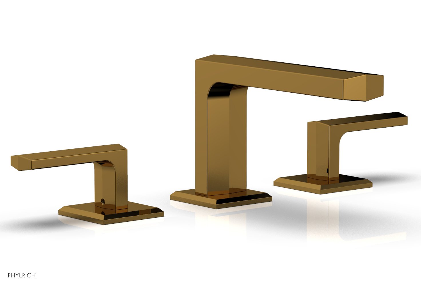 DIAMA Widespread Faucet - Lever Handles Low Spout 184-04 — image 1