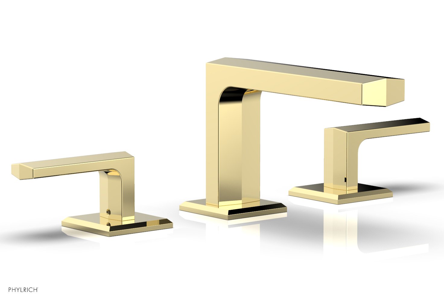 DIAMA Widespread Faucet - Lever Handles Low Spout 184-04 — image 1