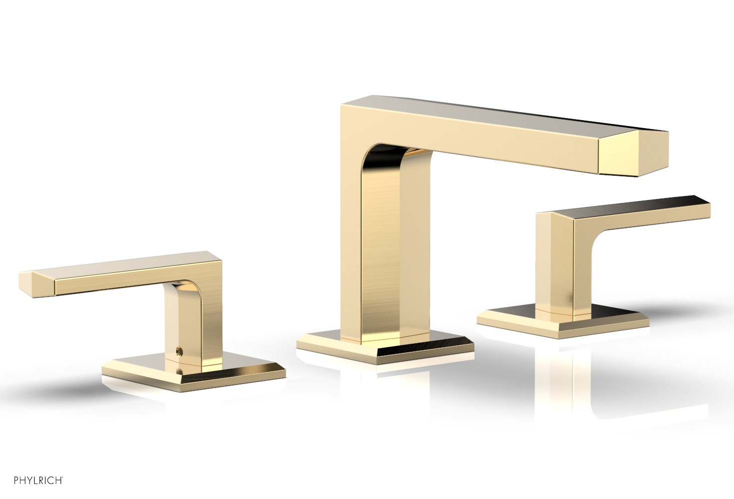 DIAMA Widespread Faucet - Lever Handles Low Spout 184-04 — image 1