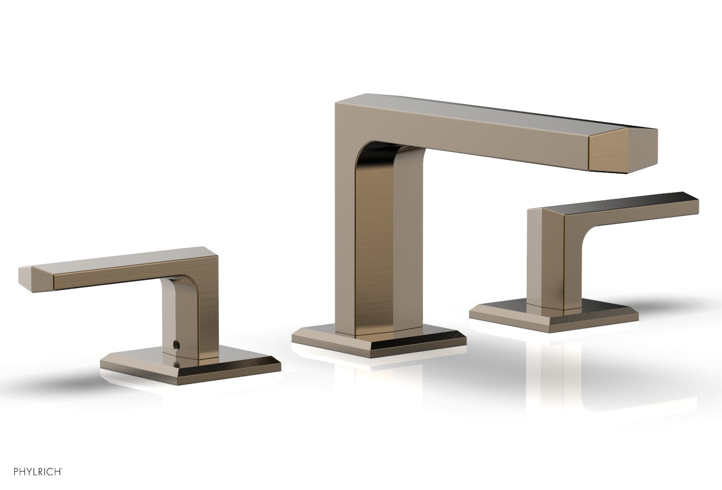 DIAMA Widespread Faucet - Lever Handles Low Spout 184-04