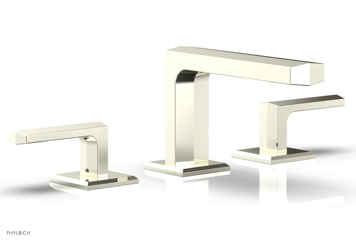 DIAMA Widespread Faucet - Lever Handles Low Spout 184-04