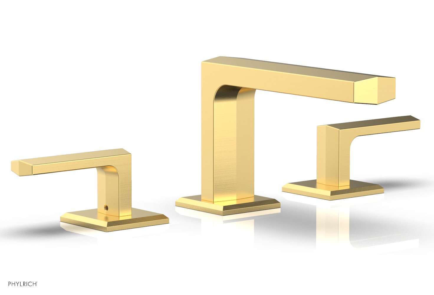 DIAMA Widespread Faucet - Lever Handles Low Spout 184-04 — image 1