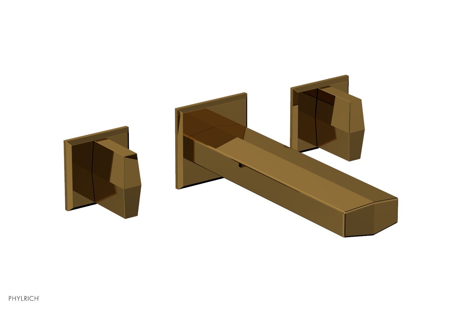 DIAMA Wall Lavatory Set - Blade Handles 184-11 — image 1