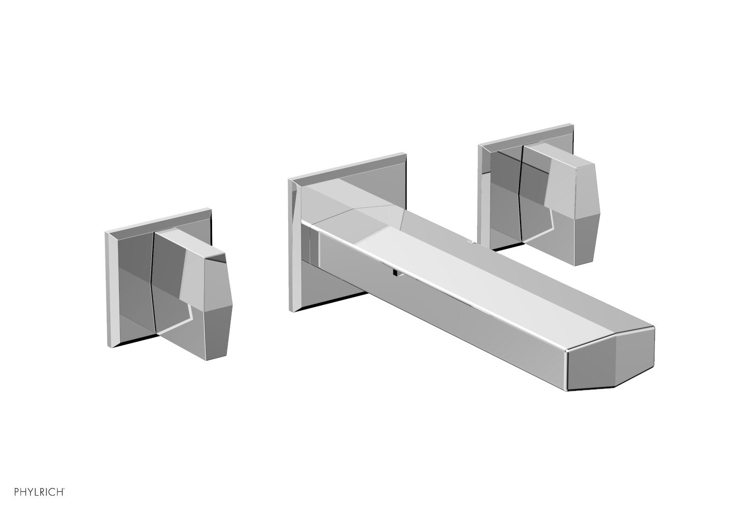 DIAMA Wall Lavatory Set - Blade Handles 184-11 — thumbnail 3