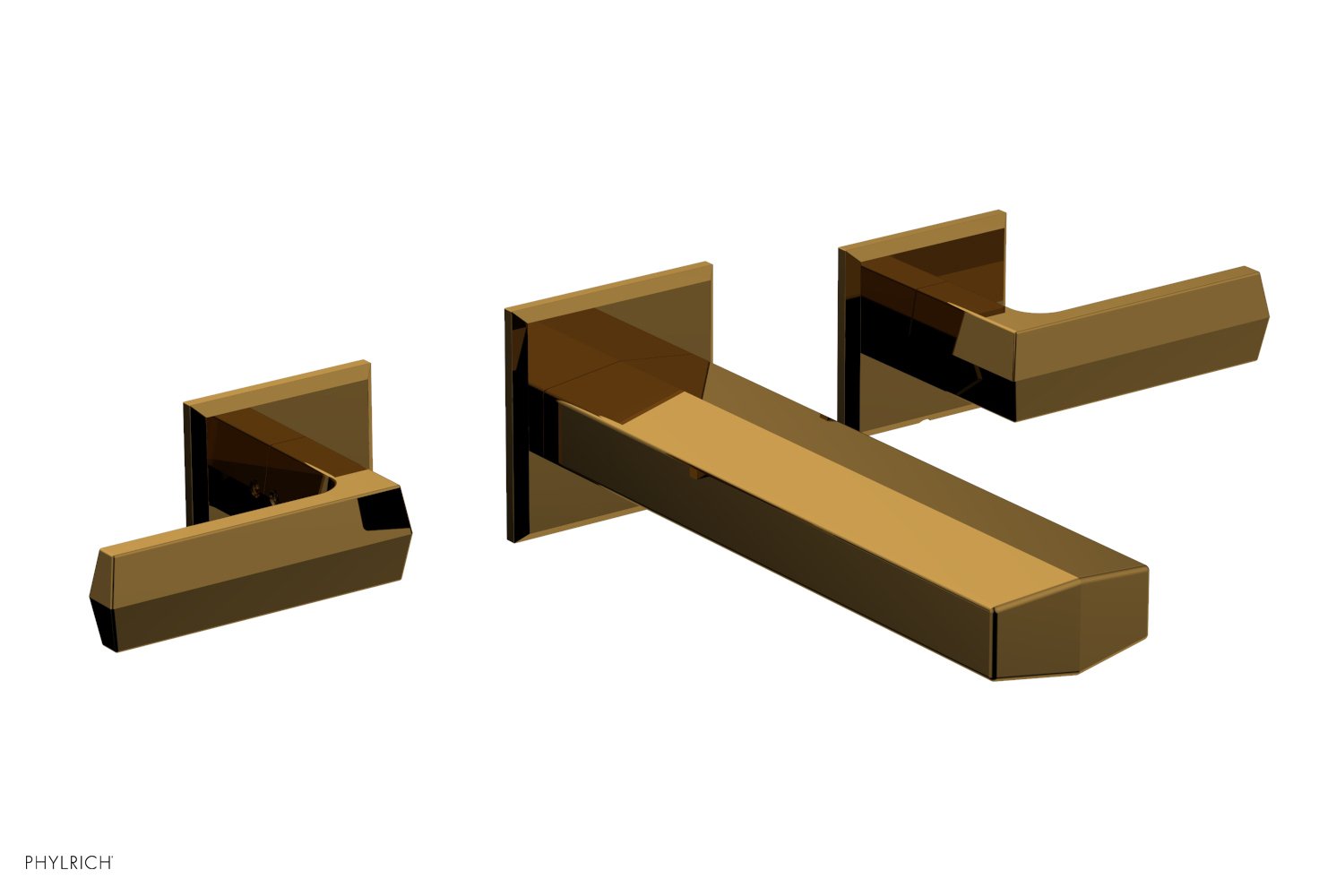 DIAMA Wall Lavatory Set - Lever Handles 184-12