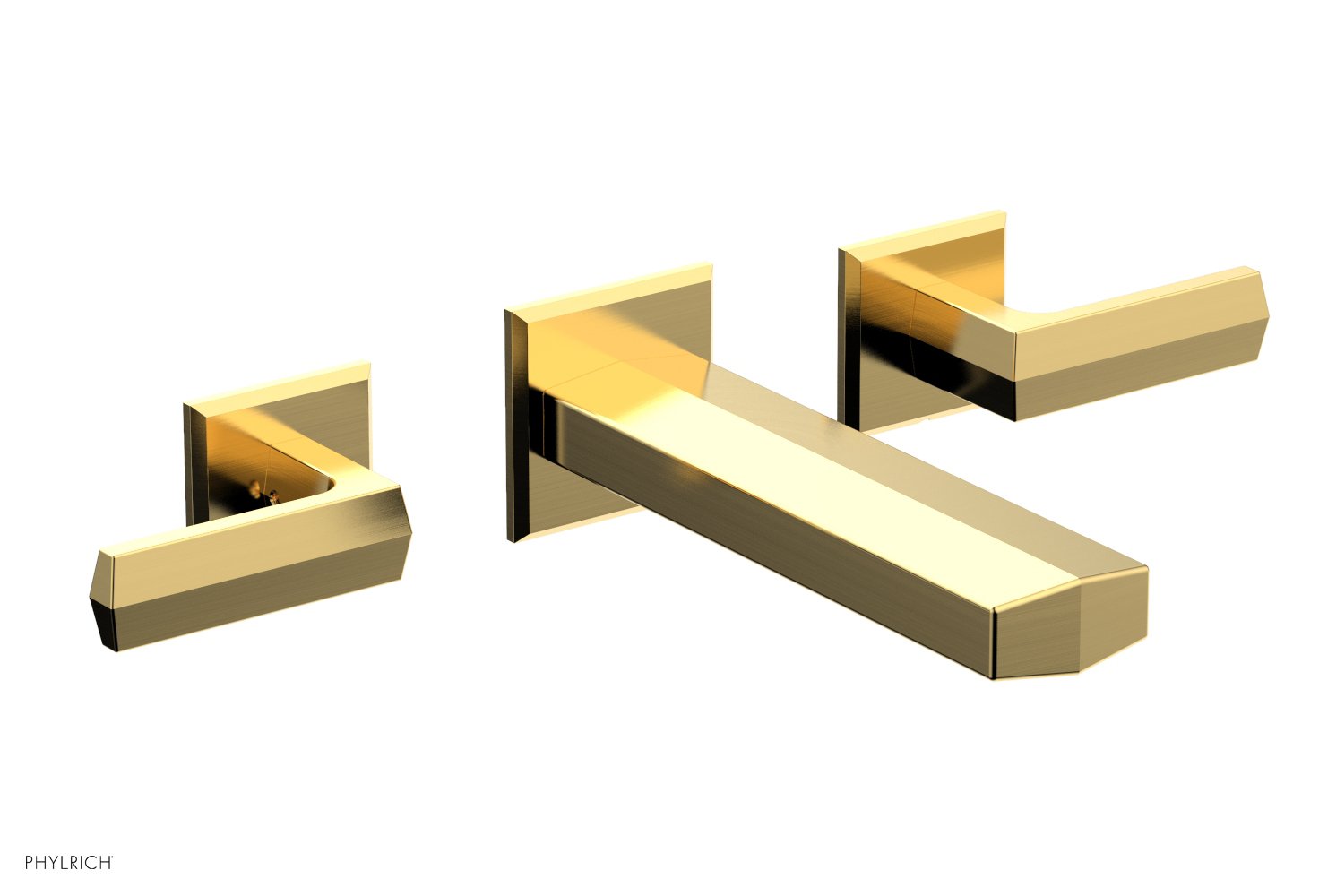 DIAMA Wall Lavatory Set - Lever Handles 184-12 — image 1