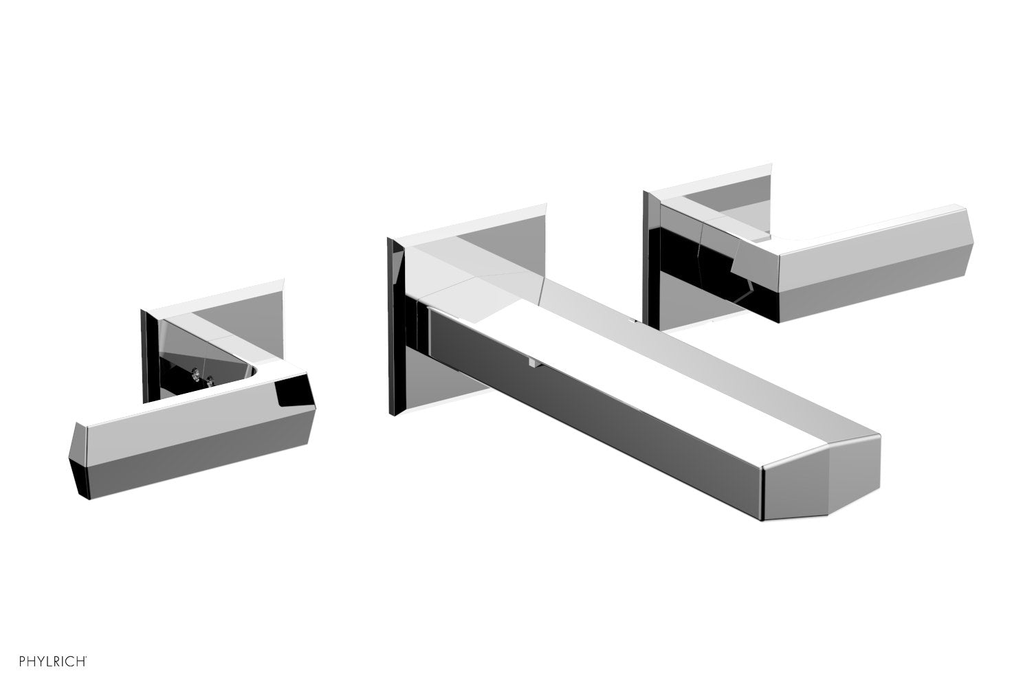 DIAMA Wall Lavatory Set - Lever Handles 184-12 — image 1