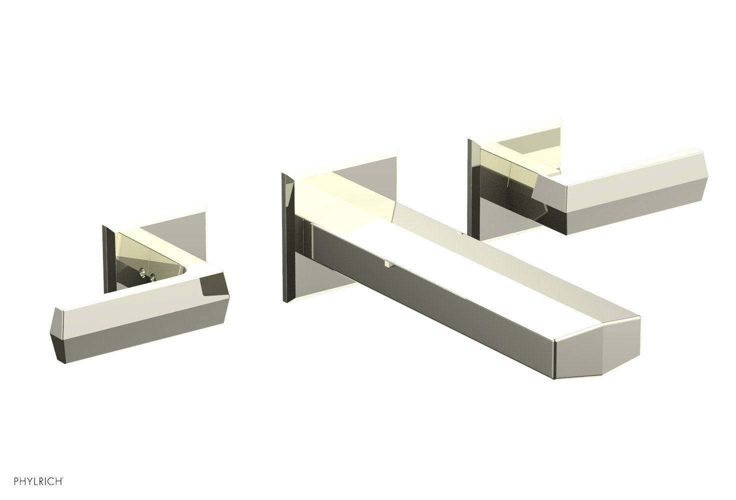 DIAMA Wall Lavatory Set - Lever Handles 184-12 — image 1